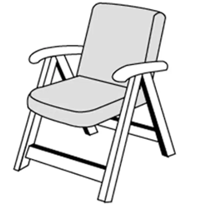 Alacsony háttámlájú párna CLASSIC 2901,5