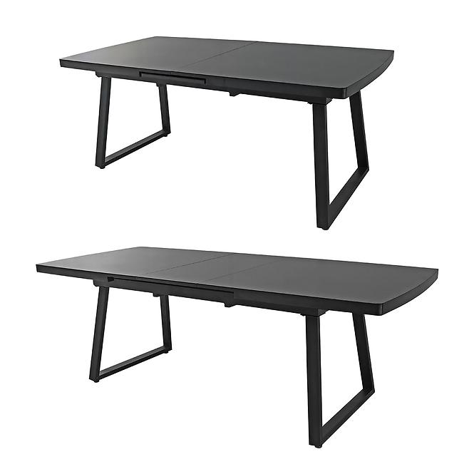 Asztal Luton 80094DM fekete,2