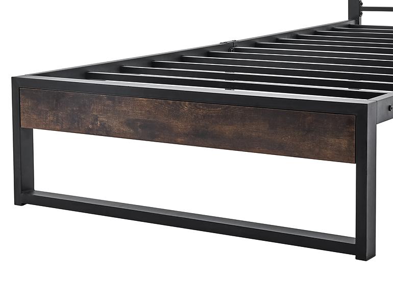 Ágy David 8255 90 fekete/dark vintage wood