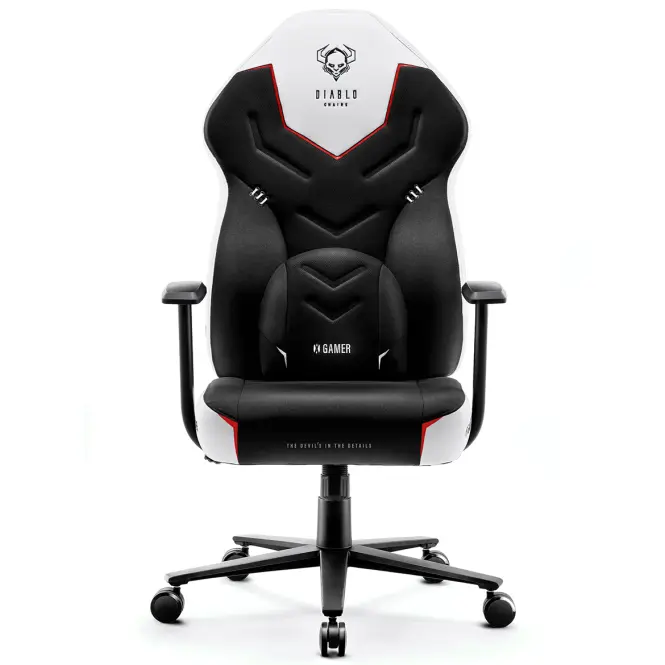 Gamer szék gyerekeknek Diablo X-Gamer 2.0 snow white