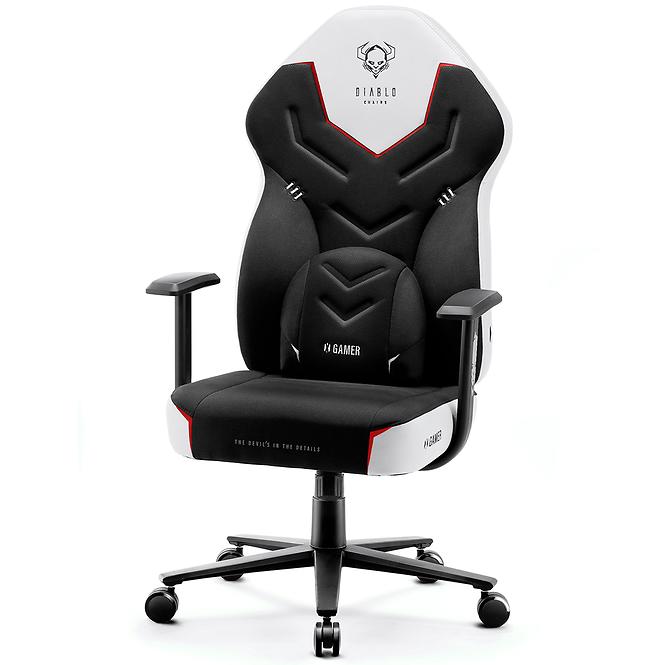 Gamer szék gyerekeknek Diablo X-Gamer 2.0 snow white