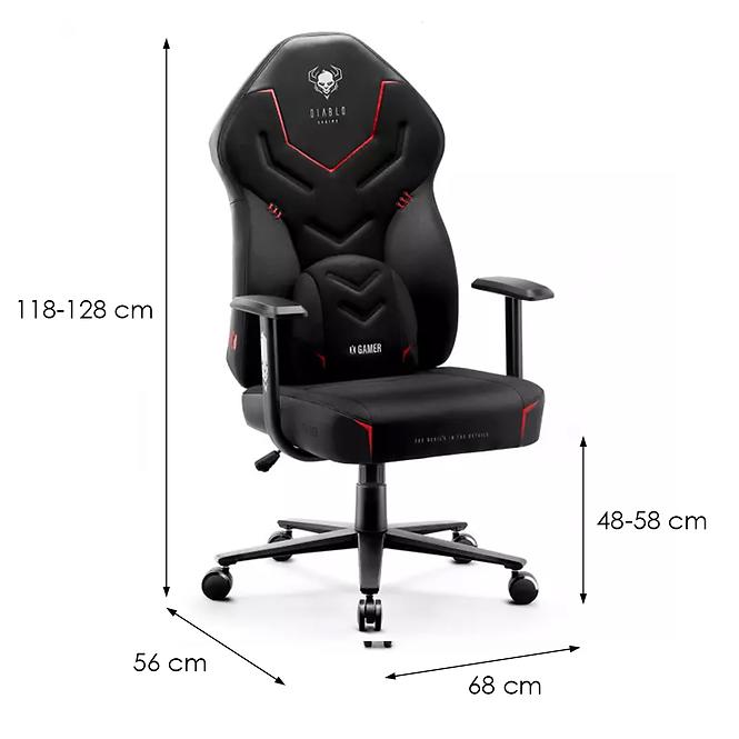 Gamer szék gyerekeknek Diablo X-Gamer 2.0 darl obsidian