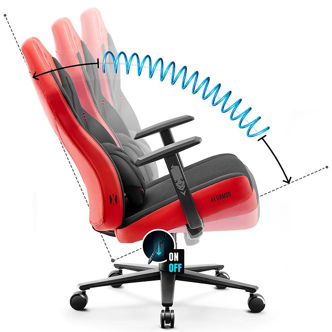 Gamer szék gyerekeknek Diablo X-Gamer 2.0 deep red,6