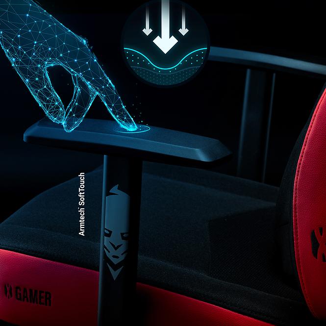 Gamer szék gyerekeknek Diablo X-Gamer 2.0 deep red