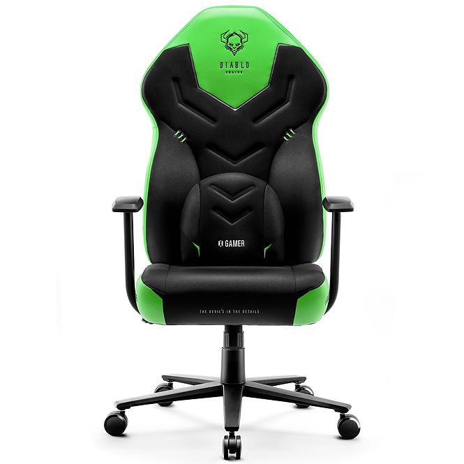 Gamer szék gyerekeknek Diablo X-Gamer 2.0 green emerald