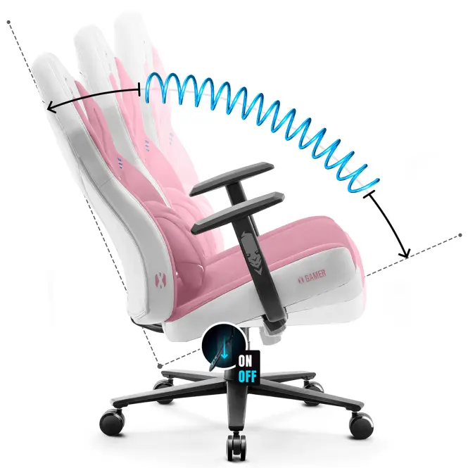 Gamer szék gyerekeknek Diablo X-Gamer 2.0 pink marshmallow