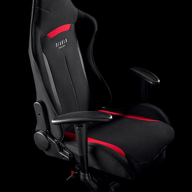 Gamer szék Diablo X-Starter fekete/piros