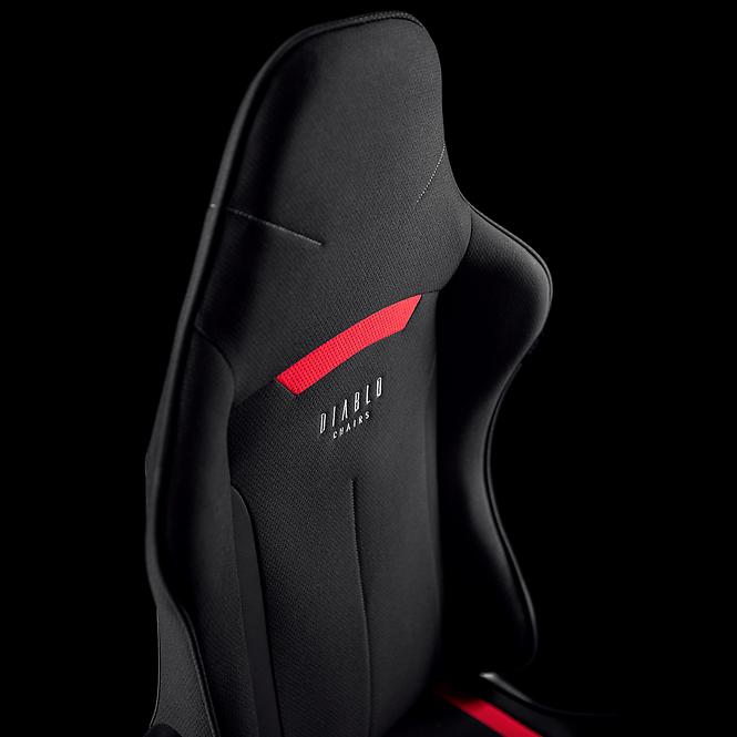 Gamer szék Diablo X-Starter fekete/piros