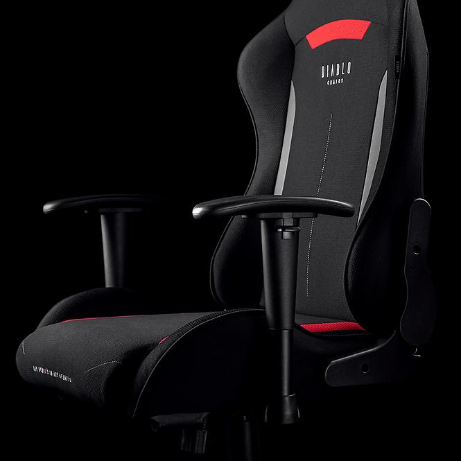 Gamer szék Diablo X-Starter fekete/piros