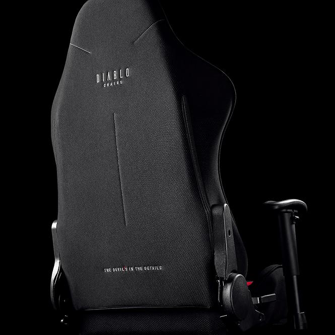 Gamer szék Diablo X-Starter fekete/piros