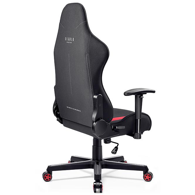 Gamer szék Diablo X-Starter fekete/piros