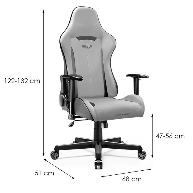 Gamer szék Diablo X-Starter szürke