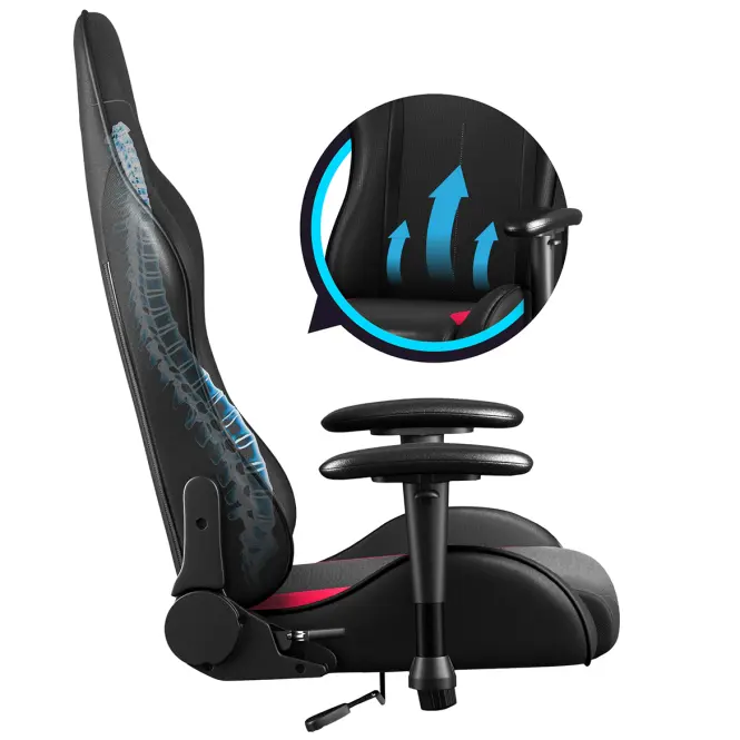 Gamer szék Diablo X-Starter fekete + led