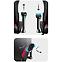 Gamer szék Diablo X-Starter fekete + led,7
