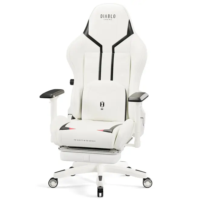 Gamer szék Normal Diablo X-Ray 2.0 fekete/fehér