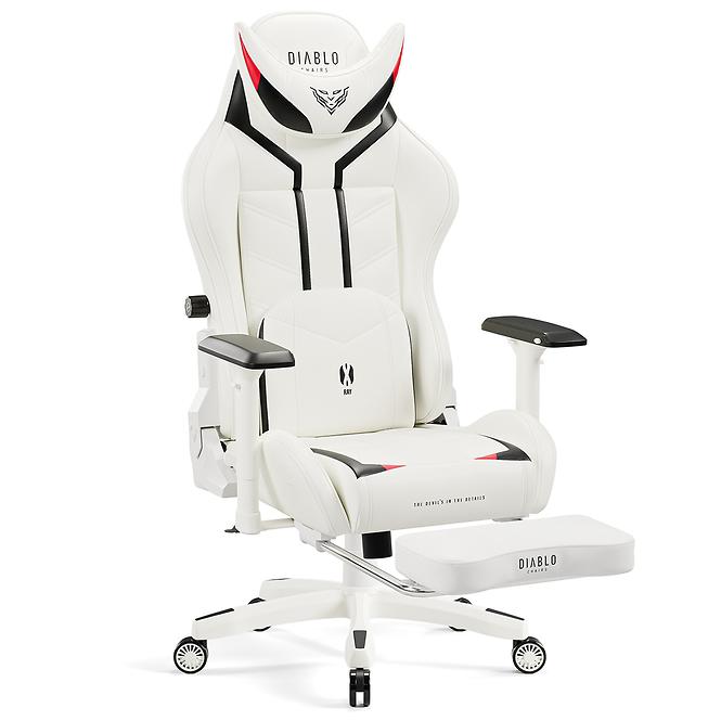 Gamer szék Normal Diablo X-Ray 2.0 fekete/fehér