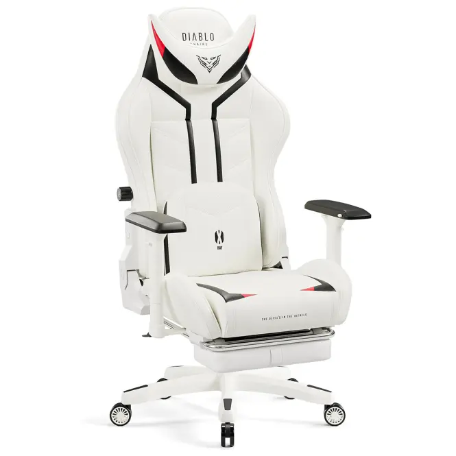 Gamer szék Normal Diablo X-Ray 2.0 fekete/fehér
