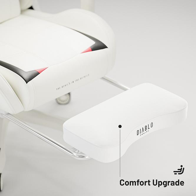 Gamer szék Normal Diablo X-Ray 2.0 fekete/fehér