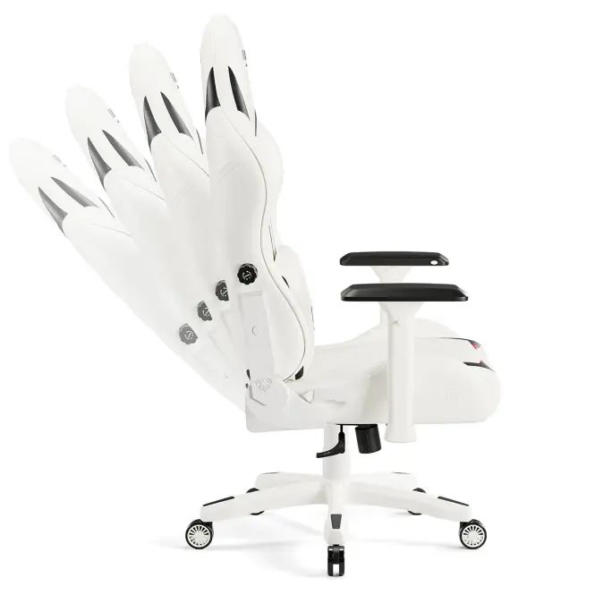 Gamer szék Normal Diablo X-Ray 2.0 fekete/fehér