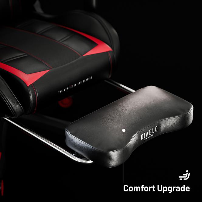 Gamer szék Normal Diablo X-Ray 2.0 fekete/piros