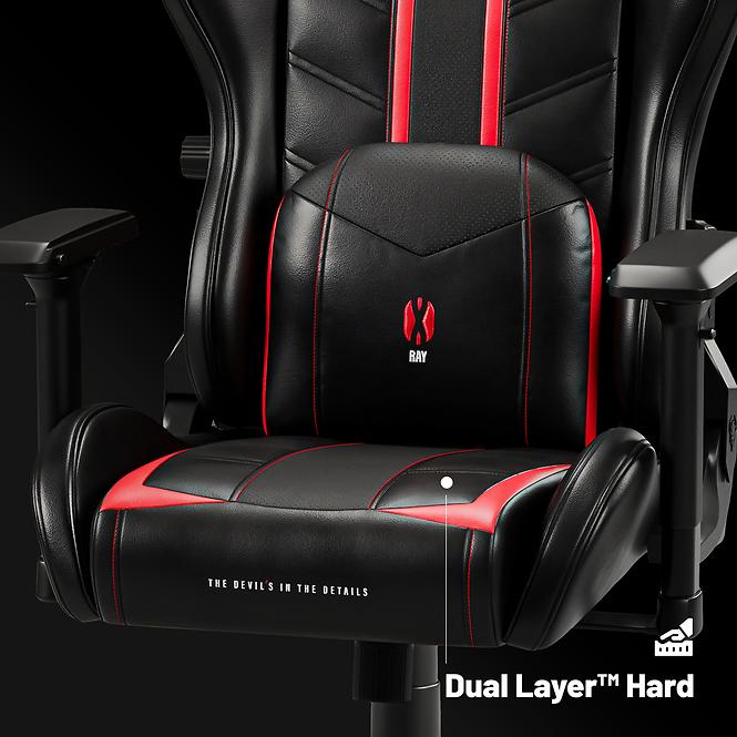 Gamer szék Normal Diablo X-Ray 2.0 fekete/piros