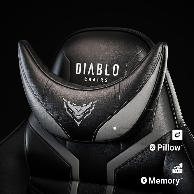 Gamer szék Normal Diablo X-Ray 2.0 fekete/szürke