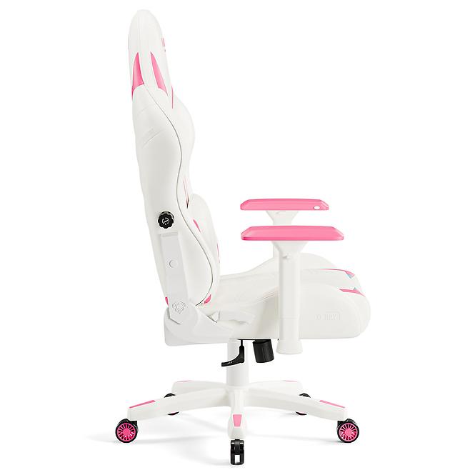 Gamer szék Normal Diablo X-Ray 2.0 fehér/rózsaszín