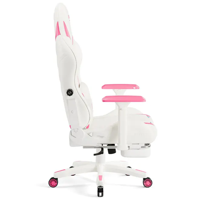 Gamer szék Normal Diablo X-Ray 2.0 fehér/rózsaszín