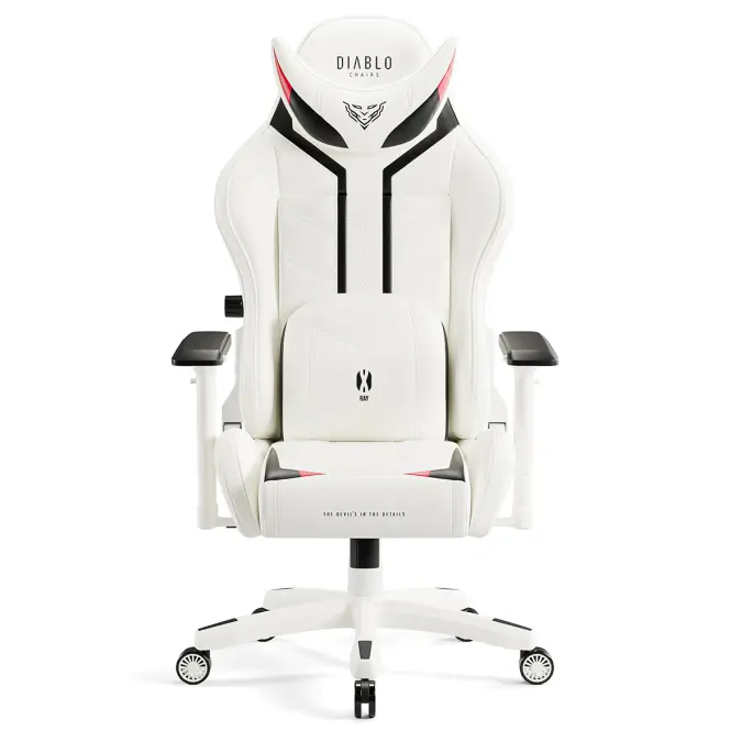 Gamer szék King Diablo X-Ray 2.0 fekete/fehér,2