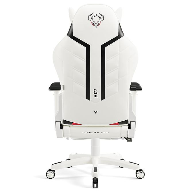 Gamer szék King Diablo X-Ray 2.0 fekete/fehér