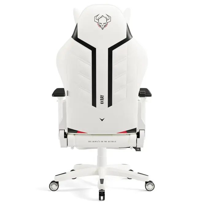 Gamer szék King Diablo X-Ray 2.0 fekete/fehér,4