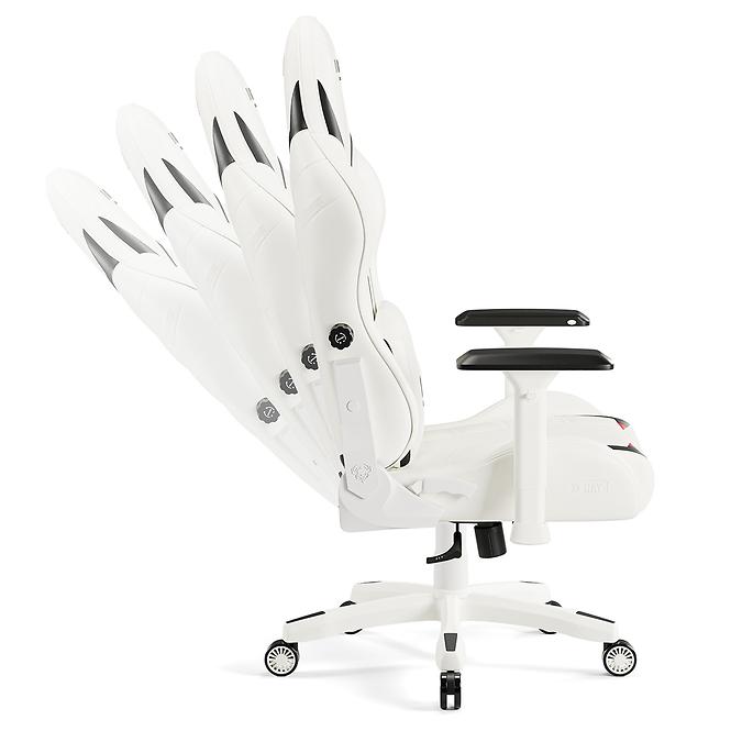 Gamer szék King Diablo X-Ray 2.0 fekete/fehér