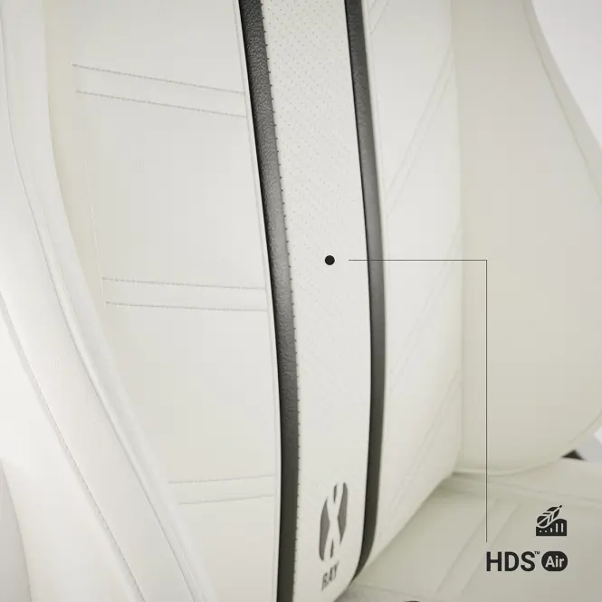 Gamer szék King Diablo X-Ray 2.0 fekete/fehér,13