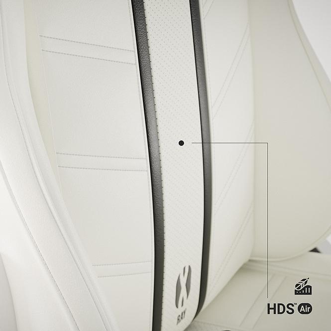 Gamer szék King Diablo X-Ray 2.0 fekete/fehér,13