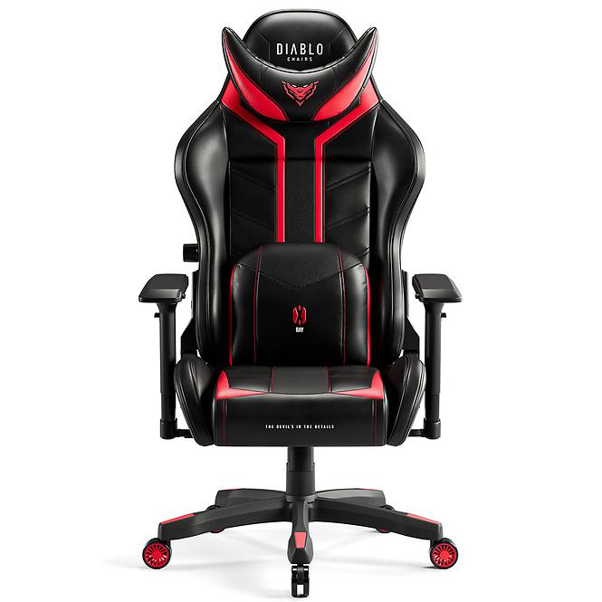 Gamer szék King Diablo X-Ray 2.0 fekete/piros