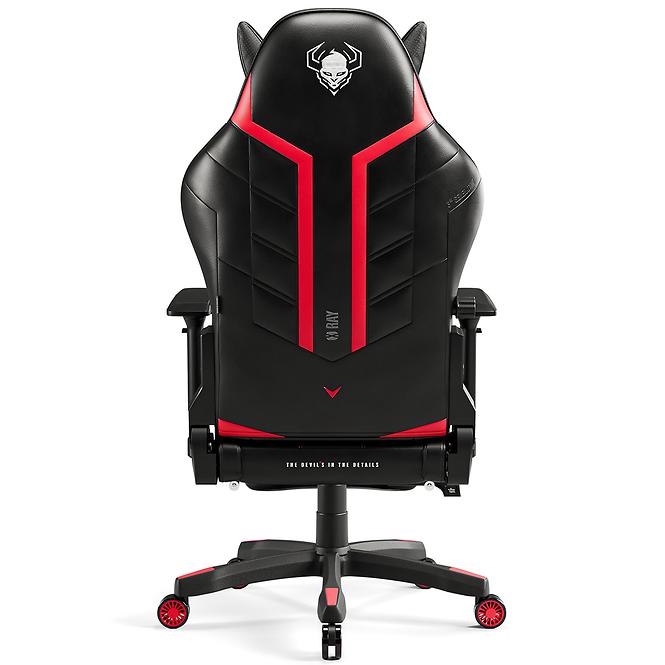 Gamer szék King Diablo X-Ray 2.0 fekete/piros