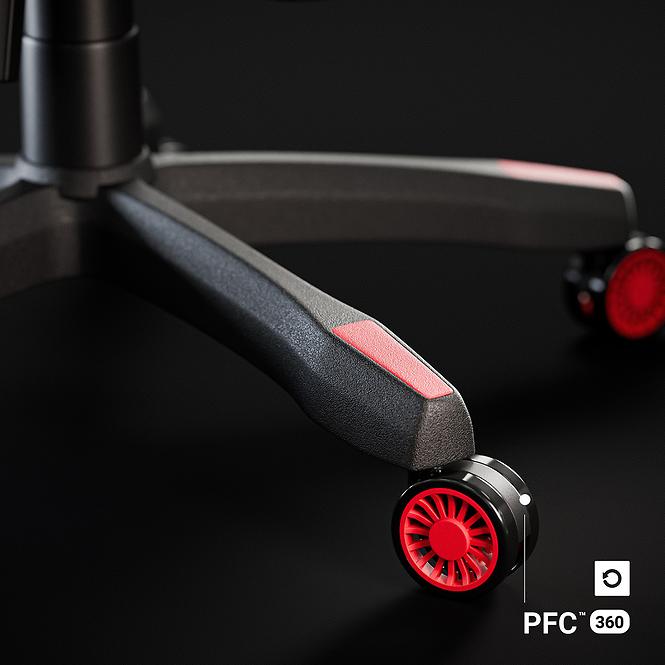 Gamer szék King Diablo X-Ray 2.0 fekete/piros