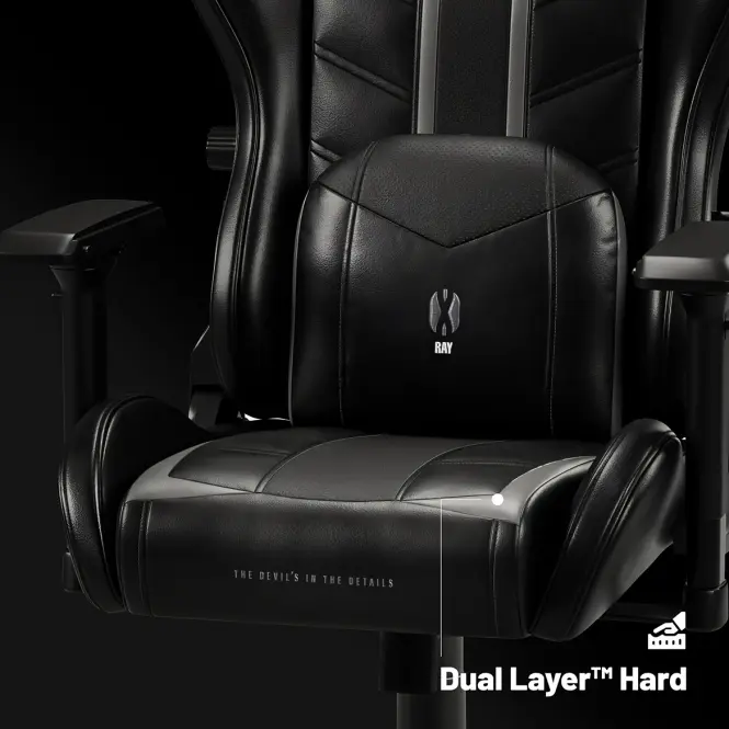 Gamer szék King Diablo X-Ray 2.0 fekete/szürke
