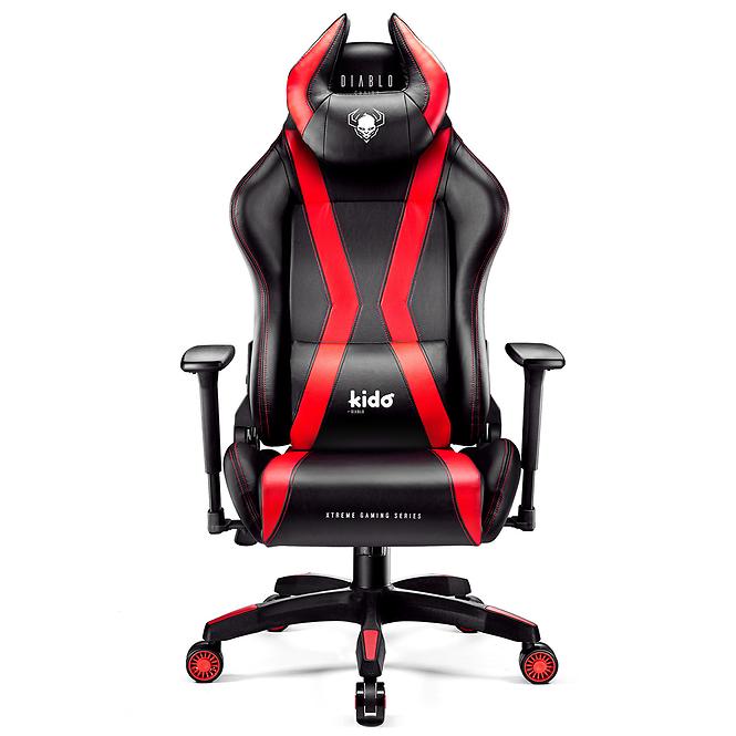 Gamer szék gyerekeknek Diablo X-Horn 2.0 fekete/piros