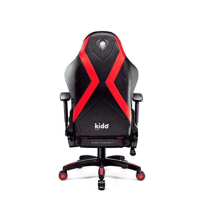 Gamer szék gyerekeknek Diablo X-Horn 2.0 fekete/piros