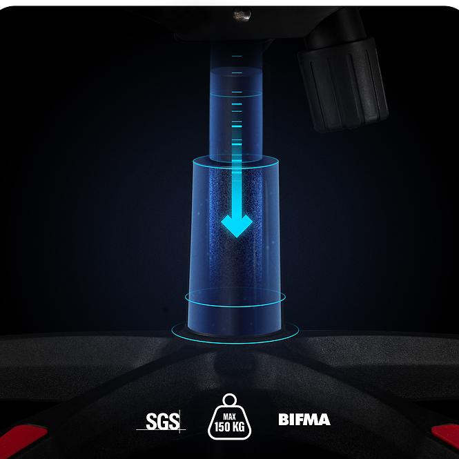 Gamer szék gyerekeknek Diablo X-Horn 2.0 fekete/piros