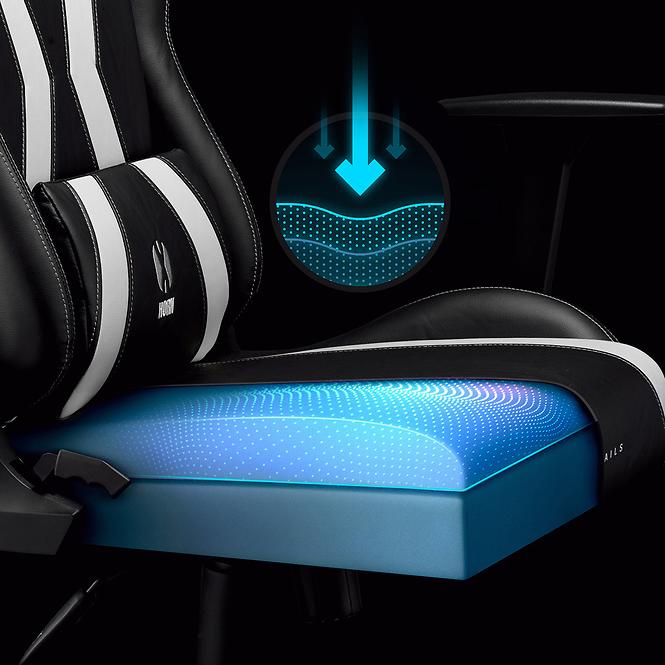 Gamer szék Normal Diablo X-Horn 2.0 fekete/fehér