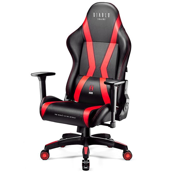 Gamer szék Normal Diablo X-Horn 2.0 fekete/piros