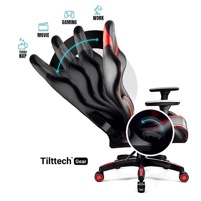 Gamer szék Normal Diablo X-Horn 2.0 fekete/piros