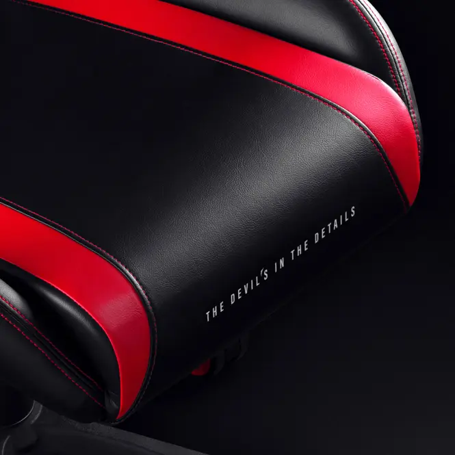 Gamer szék Normal Diablo X-Horn 2.0 fekete/piros
