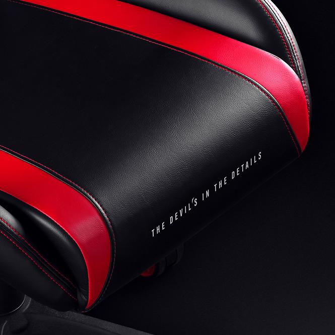 Gamer szék Normal Diablo X-Horn 2.0 fekete/piros