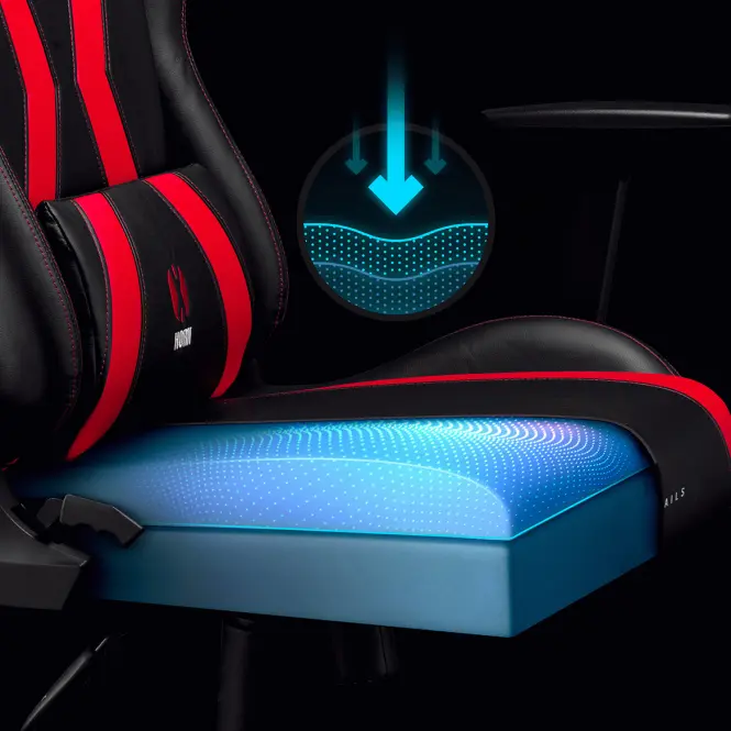 Gamer szék Normal Diablo X-Horn 2.0 fekete/piros