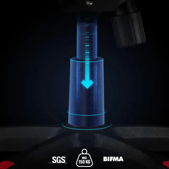 Gamer szék Normal Diablo X-Horn 2.0 fekete/piros