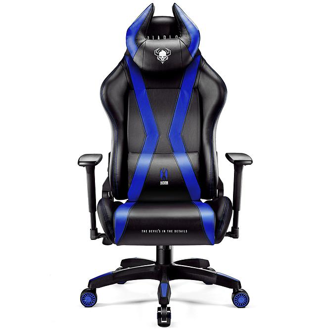 Gamer szék Normal Diablo X-Horn 2.0 fekete/kék