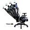 Gamer szék Normal Diablo X-Horn 2.0 fekete/kék,7